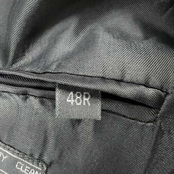 David Taylor Mens Black/Brown Corduroy Two Button‎ Sports Coat Blazer Size 48R - Picture 11 of 14